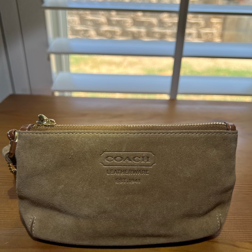Coach Leatherware Tassel Wristlet